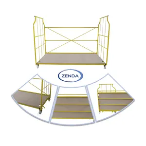 عربة نقل بضائع قابلة للطي من الفولاذ