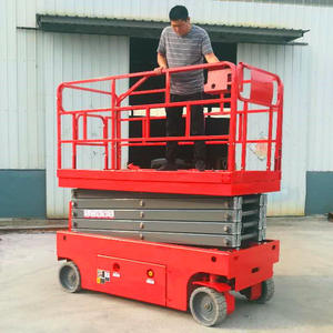 4 6 8 10 12 14 18m Customizable Self Propelled Scissor Platform <b>Lifter</b> Work Lowering Work Platform Scissor Lift - Product Image 6