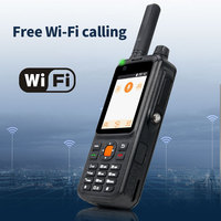 Téléphone mobile radio Android 4G Zello 100 Km Poc Ptt ETMY ET-A87 avec double carte SIM, talkie-walkie Wifi avec caméra
