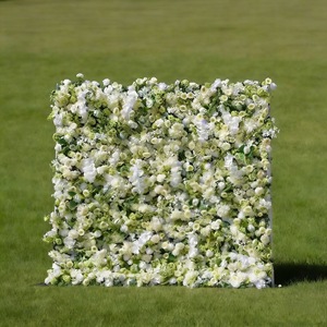 Fondo de Pared Floral Artificial de Textura Suave para Decoración de Escenarios de Bodas, Ceremonias, Recepciones y Eventos - Product Image 2