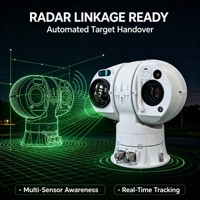 Cámara PTZ con Seguimiento Fotoeléctrico DD-E2, Equipo de Seguridad con Radar para Sistemas de Defensa de Baja Altura en Sitios Clave