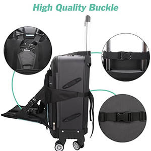 Asiento de viaje plegable para niños para equipaje de mano, Maleta familiar para viajes en el aeropuerto, fácil de montar para niños - Product Image 3