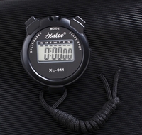 Chronomètre électronique numérique à affichage LCD à ligne unique multicolore XL-011 avec fonction d'alarme de date de la semaine