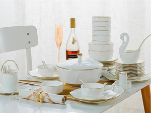 สินค้าขายดี ราคาโรงงานจีน ชุดอาหารเซรามิกอี้หวู่ - Product Image 5