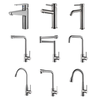 SANIPRO 360 degrés rotatif SS304 nickel brossé tirer vers le bas robinet d'eau sensible intelligent capteur tactile robinet pour évier de cuisine