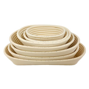 Huangtu-cesta ovalada redonda para hornear pan, 9 pulgadas, <span class=keywords><strong>pulpa</strong></span> <span class=keywords><strong>de</strong></span> <span class=keywords><strong>madera</strong></span>, <span class=keywords><strong>banneton</strong></span> ovalado, triangular - Product Image 2