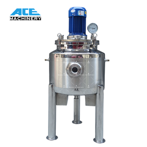 Food SS316L Stainless Cosmetic Mixer <b>Machine</b> Shampoo Mixing Tank With Agitator - Product Image 1