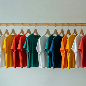 100% Cotton t Shirts Factory Price Manufacturer Custom Logo Printing T-Shirt <b>Plain</b> Unisex Women Men <b>Tshirt</b> for Gym Sports Club - Product Image 1
