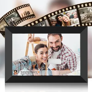 Xinfeichi Digital Picture Frame Family Reunion Mother's Day Father's Day Anniversaries Gift WiFi Digital Electronic Photo Frame