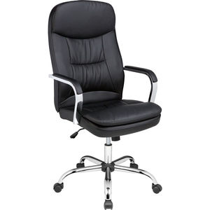 Haute qualité meilleur prix chaise de bureau pivotante en cuir directeur exécutif chaise de bureau à dossier moyen - Product Image 6