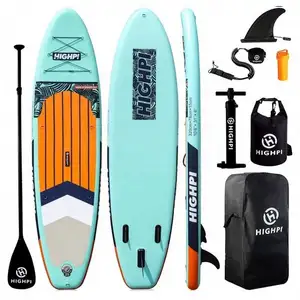 New 2024 Bsci Ce Iso Lifetime Durable Single Chamber Air Room Float Goplus Pro 15 20 Psi Fin Insert Sup Paddle Board Inflatable