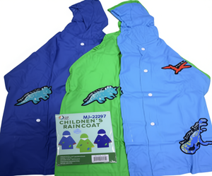 Impermeabile per bambini MJ-2297, stile cartone animato, per uso esterno. - Product Image 1