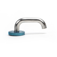 Serrure de porte en acier inoxydable moderne résistante au feu |   Serrure à mortaise robuste avec clé en fer et noyau en cuivre pour entrée de villa et appartement