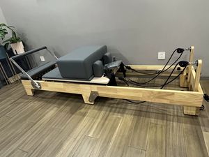 Équipement de fitness professionnel pour la maison, nouveau lit de <span class=keywords><strong>Pilates</strong></span> pliable pour les entraîneurs personnels, les studios de <span class=keywords><strong>yoga</strong></span>, en bois, avec vidéo explicative - Product Image 6