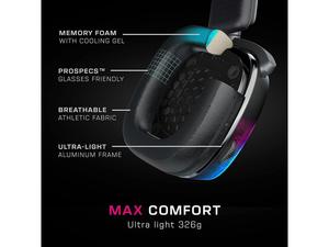 <span class=keywords><strong>ROCCAT</strong></span> Syn MAX AIR ชุดหูฟังสำหรับเล่นเกมระบบเสียง3D แบบไร้สาย RGB แบบคู่ & แบตเตอรี่ขนาด16ชม. แท่นชาร์จ - Product Image 3