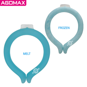 Tube rafraîchissant pour le cou, durable, pour l'été, enveloppe rafraîchissante pour le cou, enveloppes rafraîchissantes PCM pour le cou - Product Image 3