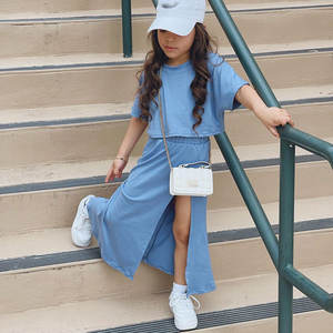 Nouvel ensemble de vêtements d'été pour enfants, vêtements pour fillettes, été 2022, automne, 1-6 ans, vêtements pour filles, ensemble 2 pièces - Product Image 6