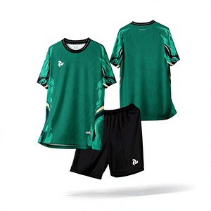 Factory Direct Custom Soccer Jersey Set SC03 Quick Dry Breathable Team Uniform Adults <b>Kids</b> Wholesale OEM ODM - Product Image 5