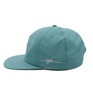 Soft Fabric Custom Embroidery Logo Printed Hat Wholesale Nylon Camp Caps Breathable 5 Panel Sporty Style - Product Image 3