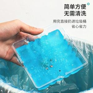 Cendrier jetable carré en plastique, à usage unique, sans lavage nécessaire, pour la maison, le salon, design minimaliste - Product Image 1