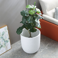 Meilleure vente Kit de pots de fleurs pour pépinière moderne 30 pièces Pots de fleurs en fibre d'argile trou de drainage pour jardin bonsaï succulent