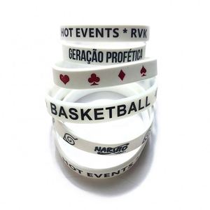 Pulsera de Silicona con Logotipo Personalizado Impreso para Regalos Promocionales, Pulsera Creativa Impermeable - Product Image 3