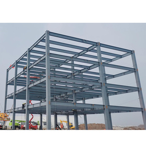 Internat ionaler Standard Stahl konstruktion Gewerbe gebäude Kurze Bauzeit Bürogebäude aus vorgefertigtem Stahl - Product Image 1