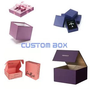 Hộp bưu phẩm gấp lớn bằng bìa cứng sóng, in logo tùy chỉnh, mẫu miễn phí, hộp đựng giày - Product Image 2