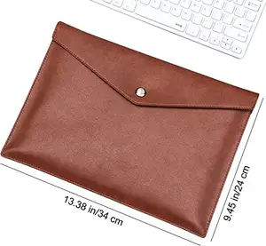 A4 Document Holder Document Bag Customization Folder Fashion Guangdong Folio Customizable Leather Combo Leather Padfolio Leather