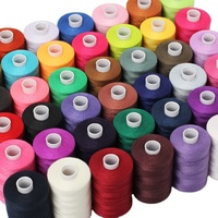 Lot de 42 Bobines de Fils à Coudre en Polyester Multicolores, 42 Couleurs, Accessoires de Couture DIY