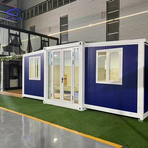 Maison préfabriquée moderne de 40 pieds, 20 pieds, mobile, extensible, conteneur, 2, 3, 4 chambres, villa préfabriquée, maison portable à vendre - Product Image 4