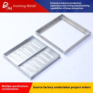 Thép không gỉ khung 304 nước mưa Grate sân tầng cống thoát nước cống cửa cống bìa trang trí thoát nước chế tạo dịch vụ - Product Image 4