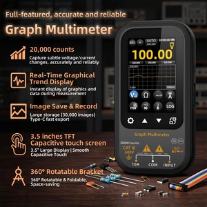 Multímetro Inteligente con Pantalla Gráfica TTLTES BSIDE S700, 20,000 Lecturas, Alta Precisión, Pantalla Táctil TFT de 3.5 Pulgadas, True RMS - Product Image 4