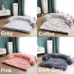 Free Sample 2021 Dog <b>Cat</b> Pet Blanket <b>Sofa</b> Cushion Mat Plush Multifunction Calming Furniture Protector Pet Bed - Product Image 6