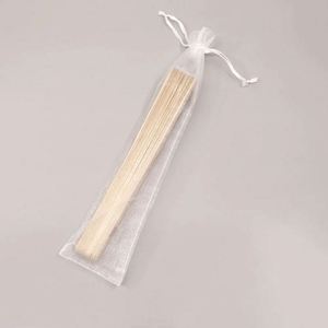 Abanicos Plegables de Madera Tallada, Decoración Personalizada para Bodas y Fiestas, Regalo para Despedida de Soltera, Logotipo Personalizado - Product Image 3