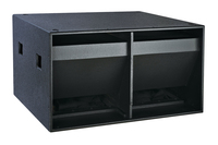 Caisson de basses double 18 ''de haute qualité de type actif et passif avec CVR d'impédance 4ohm