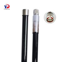 Antena 4G LTE WiFi GSM de Fibra de Vidrio con Conector N Macho, Omnidireccional, Impermeable para Exteriores, Amplificador de Señal de Largo Alcance de 50 km