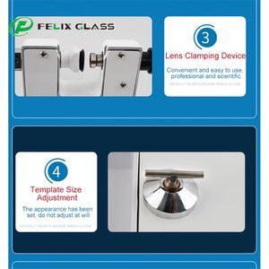 Machine d'ouverture de moules pour lentilles d'équipement ophtalmique Pattern Maker, instruments optiques PM-400AT, acier inoxydable, certifié CE EPA - Product Image 6