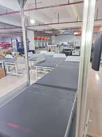 Nouveau système de tri de colis modulaire industriel automatisé à motif en Z et à disposition en zigzag, pour entrepôt e-commerce, optimisant l'espace