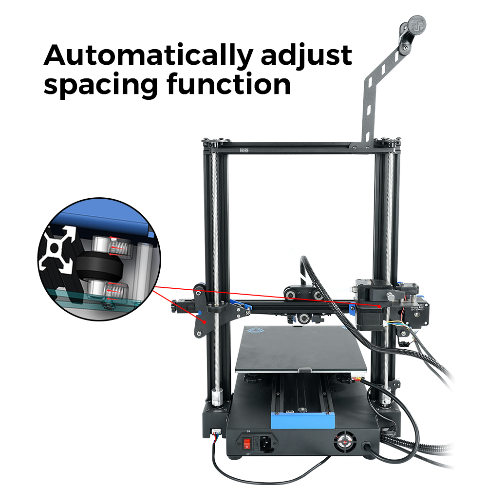 Kit de atualização de eixo z duplo, peça para impressora 3d