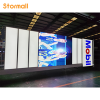 Panneau publicitaire LED en aluminium et acier inoxydable imperméable, personnalisable, pour publicité extérieure, sur pied