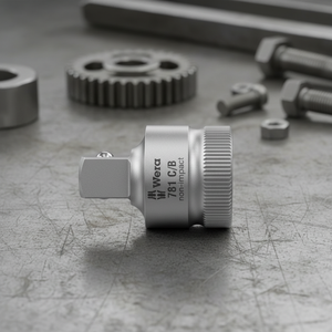 Adaptateur Wera 781 C/B, <span class=keywords><strong>convertisseur</strong></span> de douille hexagonale de 3/8 po à 1/4 po pour fixation de précision, OEM chromé - Product Image 4