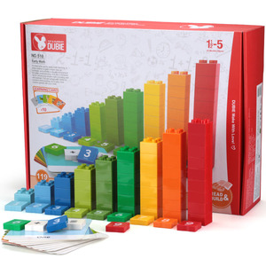 119Pcs <span class=keywords><strong>To</strong></span>án Học Số Học Tập Với Gạch Tương Thích Xây Dựng Khối Thiết Lập Đếm Thông Minh Phát Triển Xây Dựng Khối Thiết Lập - Product Image 2