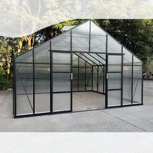 Invernadero Hidropónico Portátil <span class=keywords><strong>de</strong></span> 6x6 <span class=keywords><strong>Pies</strong></span> con Marco <span class=keywords><strong>de</strong></span> Aluminio Ecológico, Diseño Moderno, Fácil <span class=keywords><strong>de</strong></span> Montar, para Jardín o Patio Trasero - Product Image 3