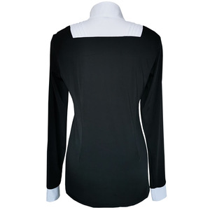 Chất Lượng Cao Nhanh Khô Tùy Chỉnh Thực Hiện In Ấn Thêu 4-Cách Căng Chương Trình Áo Sơ Mi Cưỡi Ngựa Quần Áo - Product Image 6