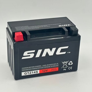 <span class=keywords><strong>Precio</strong></span> de Fábrica, Batería AGM Recargable GTZ14S 12V 12.1Ah 15087105mm 3.5kg para KTM BMW Honda - Product Image 1