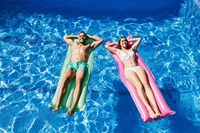 Flotteur gonflable Lilo de piscine de matelas d'air portatif de PVC pour le matelas d'eau de divertissement pour l'article promotionnel