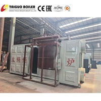 Boiler Batubara Efisiensi Termal Tinggi 20 Tph dengan Drum Ganda untuk Pabrik Bahan Bangunan
