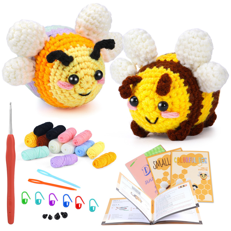 Amigurumi Crochet Animal Kit Materials DIY