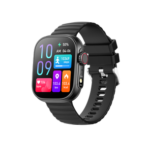 ZW39 Pro Full Touchscreen Fitness Tracker Smartwatch IP67 Waterproof BT Call Music Monitoring Alarm Clock <b>Remote</b> <b>Control</b> - Product Image 1
